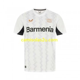 Camisolas de futebol Bayer 04 Leverkusen Equipamento Alternativa 2024/25 Manga Curta